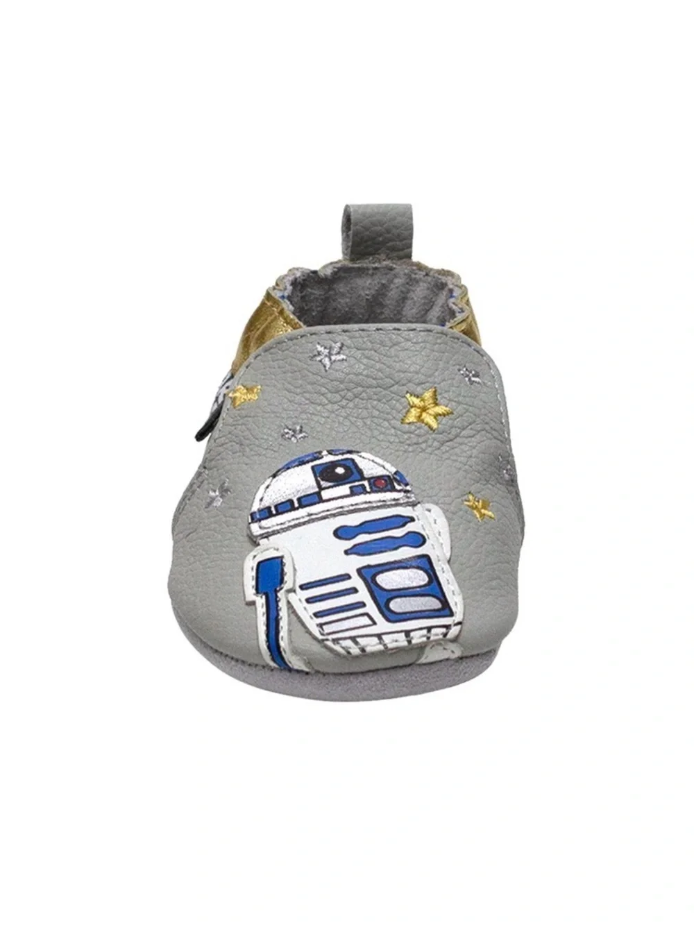 Robeez Star Wars Grey and Gold R2-D2 & C-3PO Baby Shoes
